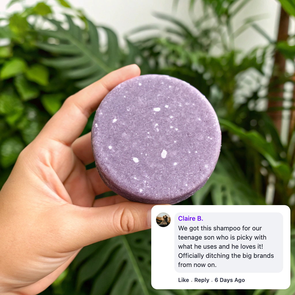 Natural Lavender Shampoo Bar