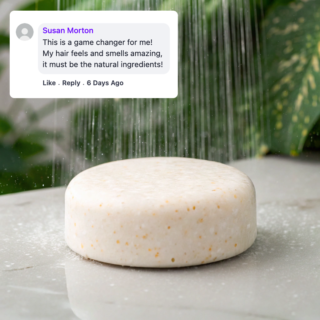 Natural Vanilla Shampoo Bar